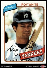1980 Topps #648 Roy White Yankees 5 - EX
