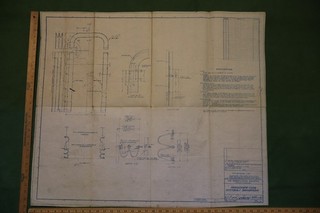 Pennsylvania RR PRR Passenger Cars Vestibule Diaphram Diagram 1953