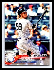 2018 Topps - League Leaders Aaron Judge #193