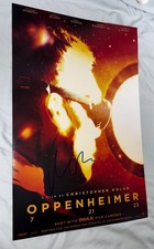 Matt Damon Signed 12x18 Photo Oppenheimer