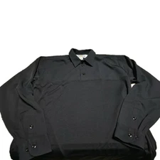 NWOT LARGE FLYING CROSS MENS POLICE SECURITY UNDERVEST L/S SHIRT BLACK 