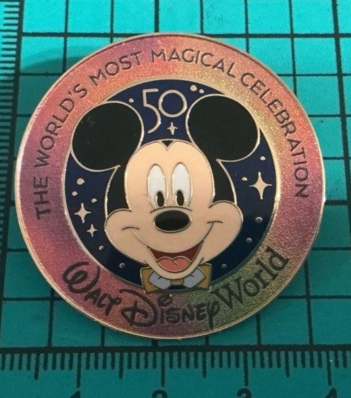Disney WDW Mickey Mouse 50th Anniversary Starter Set Disney Pin