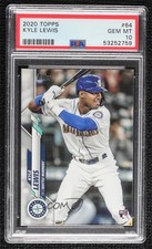 2020 Topps Kyle Lewis (Batting) #64 PSA 10 GEM MT gh4