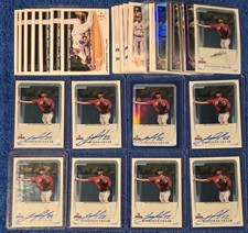 Jonathan Villar 8 ct lot 2011 BCP Auto, Blue, 7 Topps RC'S, 50 ct lot of Cards