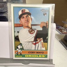 Topps Heritage Coby Mayo Rookie #340 Baltimore Orioles Baseball Card