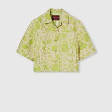 Gucci Green Flora Cotton Boucle jacquard jacket - BNWT 835604