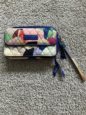 Vera Bradley Women s Wristlet Wallet Blue Mul...