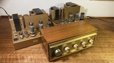 RARE *PAIR* Leak TL/25 Plus Tube Amps AND Lea...