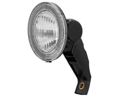 AXA Retro Halogen Scheinwerfer Schwarz,mit Halterung Kunstoff*NO WM KUCKEN PREIS