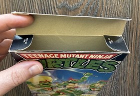 Teenage Mutant Ninja Turtles Complete in Box CIB w/Inserts! Nintendo NES 1989 🔥