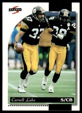 Carnell Lake 1996 Score #49 Pittsburgh Steelers 31322 Football Card