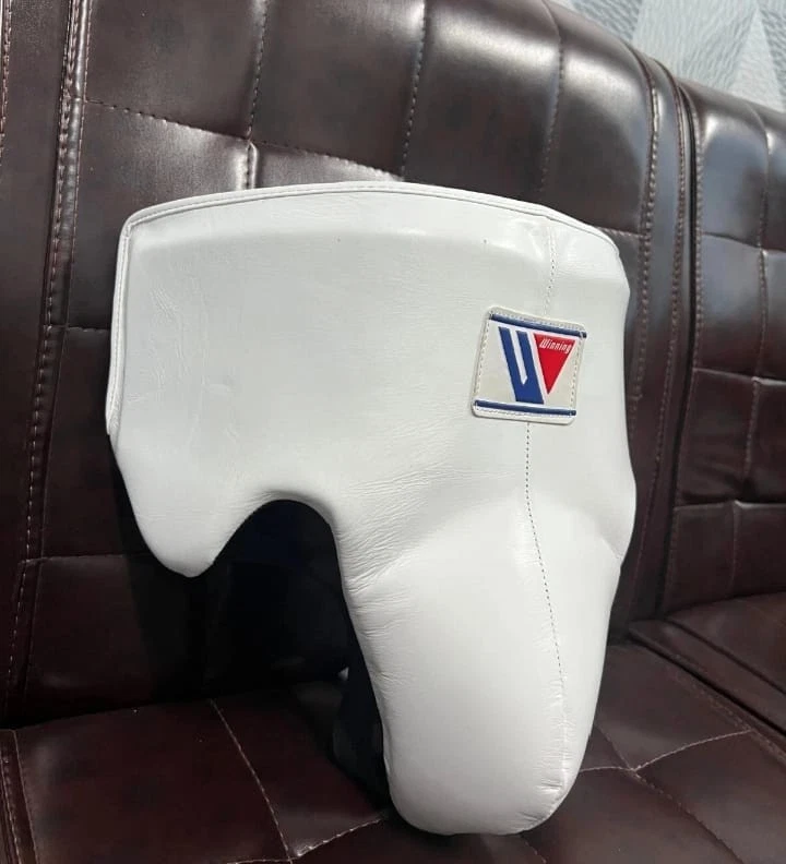 Protector de ingle de boxeo ganador personalizado CPS-500 blanco - corte estándar Foto 4 de 4