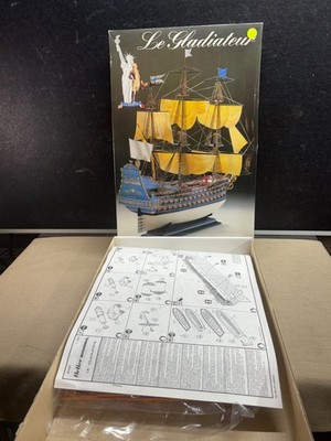 Heller 1/200 Le Gladiateur Ship Plastic Model Kit New # 80826