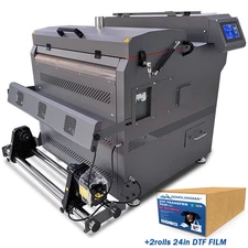 24in DTF Powder Shaker and Dryer DTF Shaking Machine with 2rolls 24in DTF Film