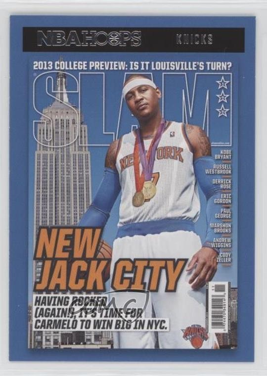 2020-21 Panini NBA Hoops Slam Carmelo Anthony #3 HOF ng3