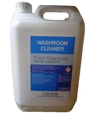 WASHROOM BATHROOM CLEANER DISINFECTANT DESCALER  5 LITRE 3.40 per litre