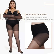 360lbs 20D Tights Super Elastic Pantyhose Plus Size 330lbs Sheer Pantyhose NEW