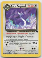 Dark Dragonair 33/82 Team Rocket Unlimited Pokemon Lightly Played