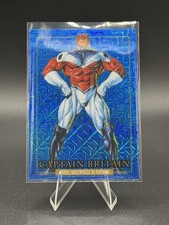 2024 Marvel Masterpieces '92 Platinum Captain Britain #15 Blue Traxx