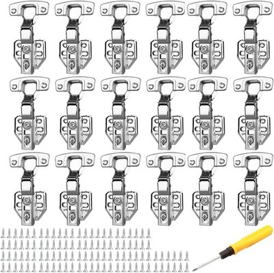 Küchenschrank Scharniere 18 Stück 110 Grad Soft Close Scharniere Full Overlay Küche