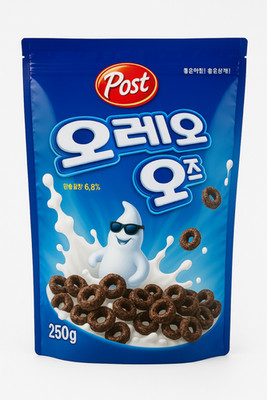 Post Oreo O s Cereal g × 2 Bags(17.63 oz)   Breakfast Cereal 