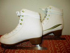 LAKE PLACID cascade women's ice skates White Size 8