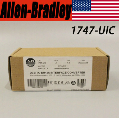 New 1747-UIC AB USB to DH485 Port Interface Converter Free Shipping PLC 1PC US