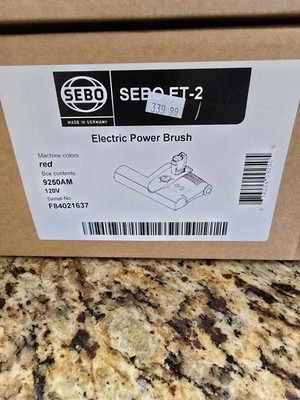 Sebo Et - 2 Electric Power Brush