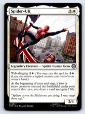 Spider-UK 17 Uncommon Marvel's Spider-Man Magic: The Gathering