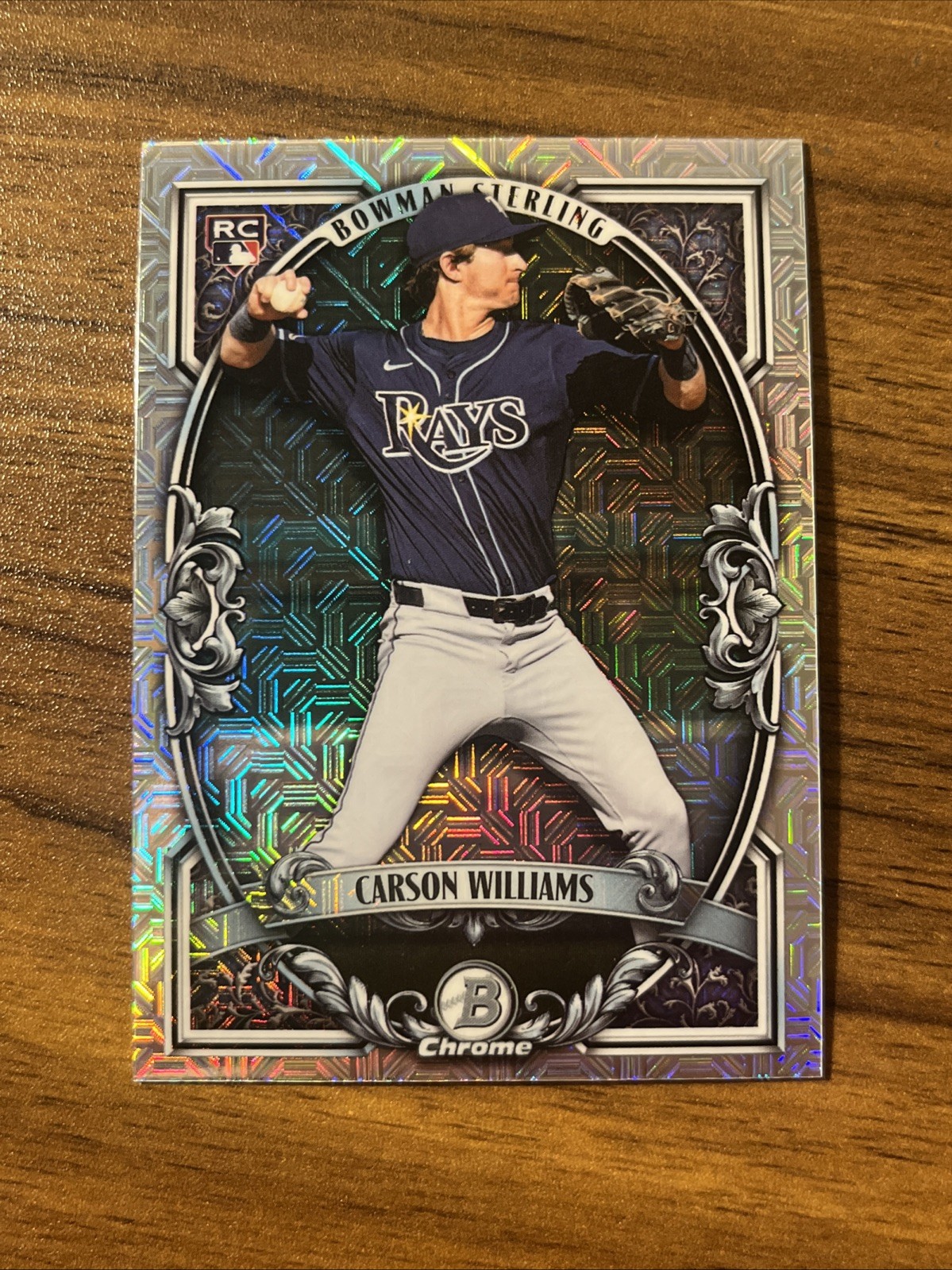 2026 Bowman - Bowman Sterling Carson Williams #BST-15 Mojo Refractor (RC)