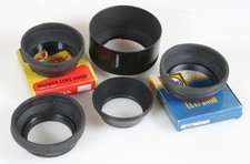 LENS HOODS SET OF 5