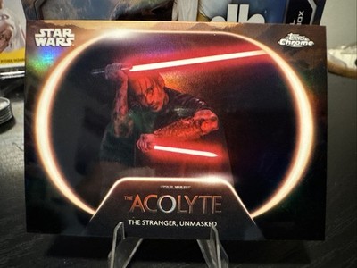 2025 Topps Chrome Star Wars The Acolyte Insert Stranger Unmasked #AC-12 Card