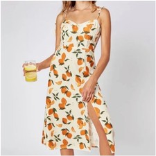 NWT Cider Lemon tie shoulder summer dress