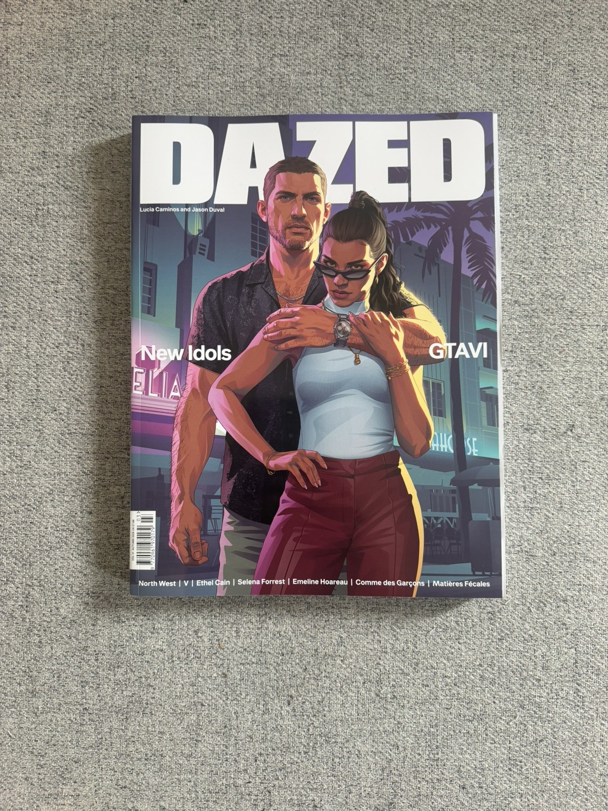 Dazed GTA VI 매거진 2026년 가을 한정판 - 스티커 포함 실물 증정 2