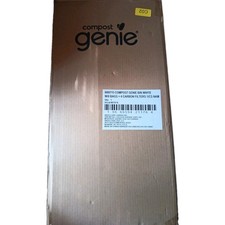 Compost Genie White Compost Bin I000715 w/ 8 Bags & 4 Carbon Filters