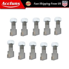 10X Threaded Stump Grinder Teeth 2-1/2" fits Bradco Shaver Ashland Baumalight US