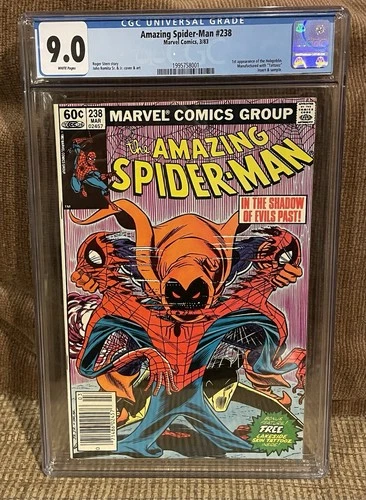 Amazing Spider-Man #238 1983 CGC 9.0 WHITE PAGES Newsstand 1st App of Hobgoblin