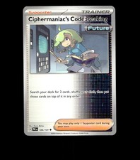Ciphermaniac's Codebreaking – 104/131 – Prismatic Evolutions Near Mint Non Holo