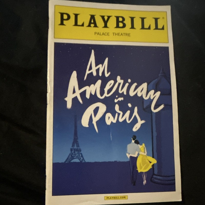 An American in Paris Broadway Playbill (May 2015) - Robert Fairchild Leanne Cope