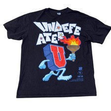 Undefeated Summer 2020 Graphic T-Shirt Black Mens Medium Made in USA TE80158DPE