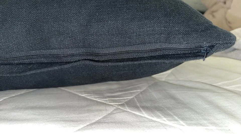 Decorative Pillow Celestial Butterfly Design With Sequins And Embroidery - Image 4 of 4