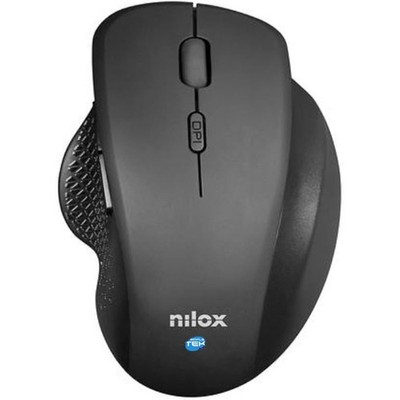 Kabellose Maus mit USB-Empfänger Schwarz Ergonomisch 3200dpi Windows Linux Mac_