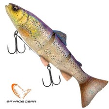 Savage Gear 3D Line Thru Trout Swim Bait 20cm 93g Sink Slow CL Blue - Pike