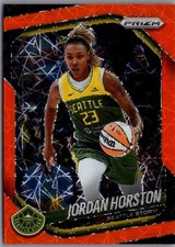 2025 Prizm WNBA - Jordan Horston #37 Orange Ice Seattle Storm 2 Card Minimum
