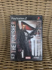 SKIPS FREEZES The Punisher Marvel PS2 Game Sony PlayStation 2 DAMAGED Disc Case