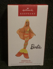 2023 Hallmark Keepsake Mermaid Barbie w/Magic Light Up Tail Ornament - NIB