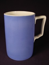 RARE 1800s IMPERIAL QUART TANKARD BLUE GLAZE MOCHA WARE MOCHAWARE PEARLWARE MINT