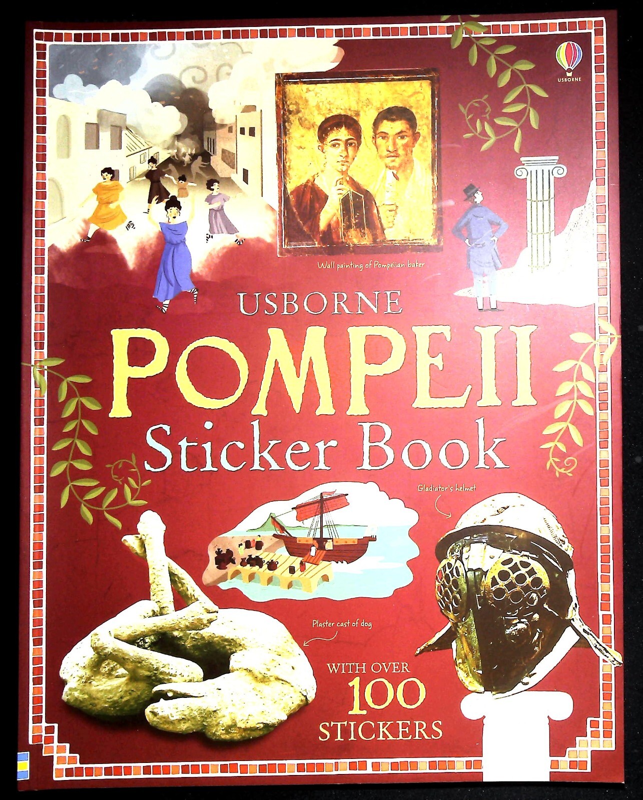 Pompeii Sticker Book Usborne Children's Books - New age 7-10 - Facts & Fun