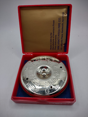 Kratt Master Key MK2-U - Pitch Pipe Cromatico Do-Do Per Voce, Nuovo, Made In USA