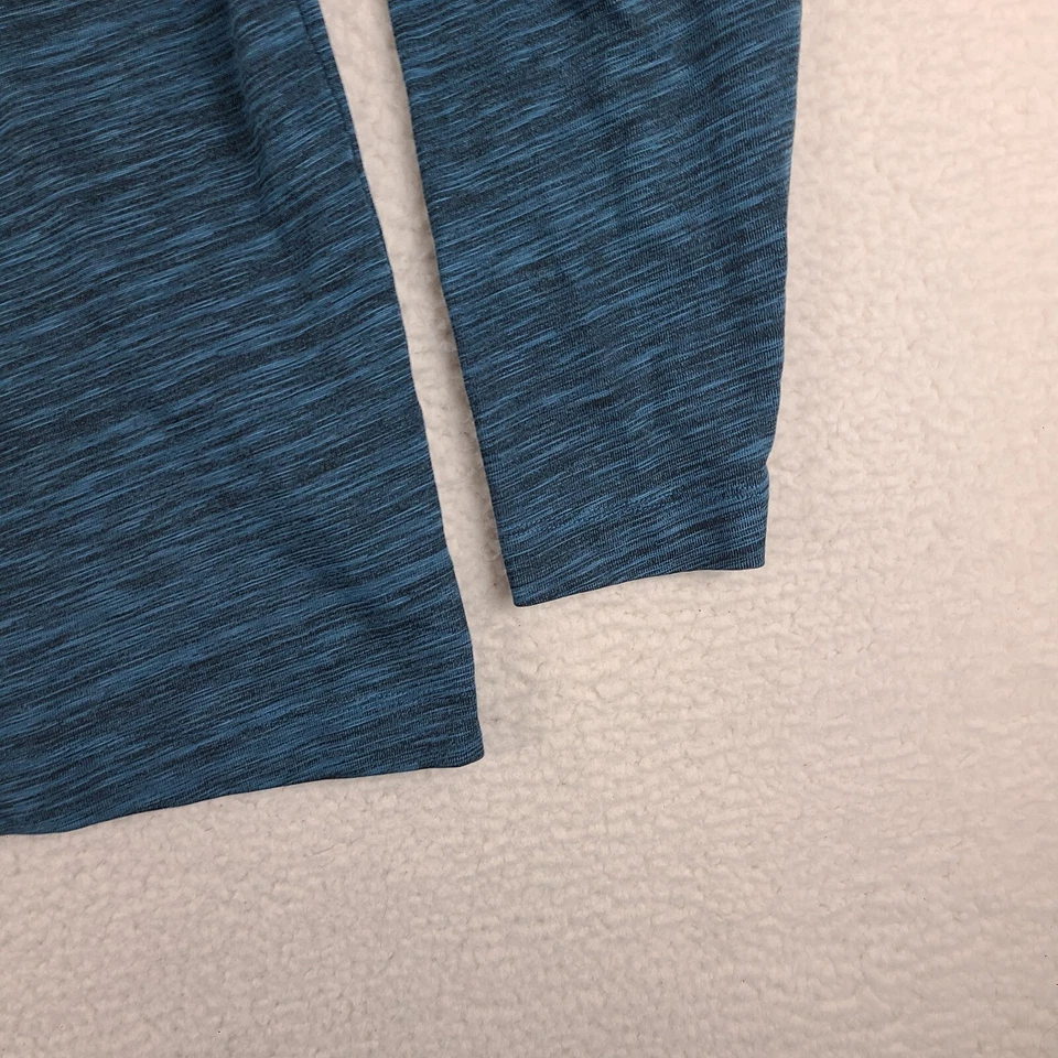 Theory Sweater Mens XL Teal Blue Crewneck Gaskell Sweatshirt GC - Image 2 of 4